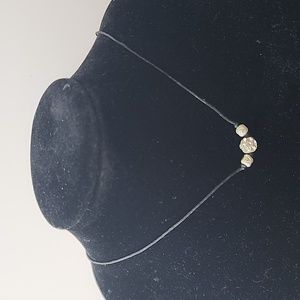 Silpada 925 Sterling Silver 3 Bead Necklace